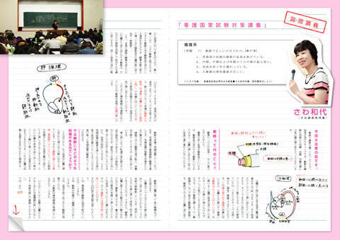 看護学生向けフリーペーパー４号のさわ研究所